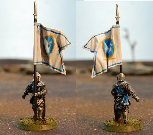 Dol Amroth banner bearer 2 views 2