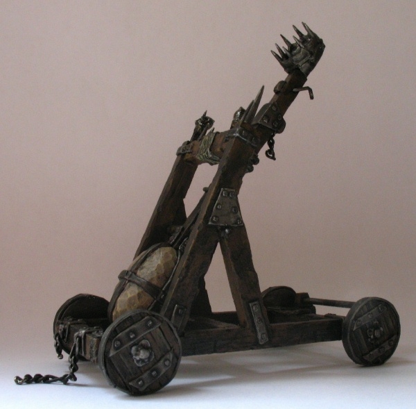 Scratch-built Orc Catapult